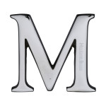 M Marcus Heritage Brass Letter M - Pin Fix 51mm